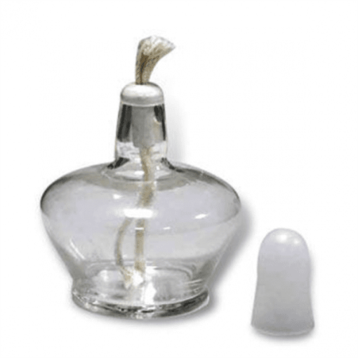 Mechero De Vidrio Para Alcohol 150 Ml.