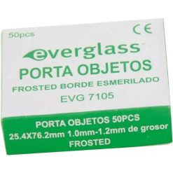 Portaobjeto Borde Esmerilado "Frosted" X 50 Unidades